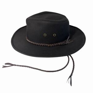 Outback Trading  L Grizzly Waterproof Sweatproof Oilskin Solar Western Hat USA